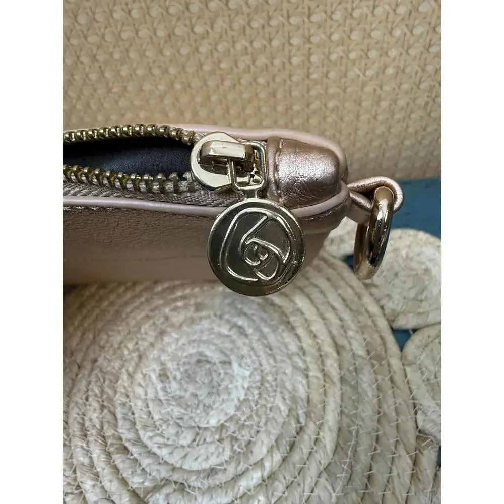 Rosemunde Andora Small Clutch in Rose Gold/Copper Gold